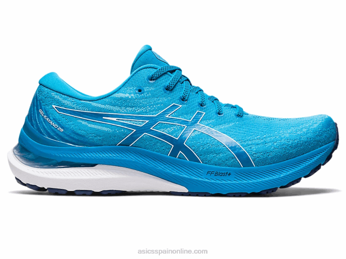 gel-kayano 29 extra ancho Asics 4L68391 isla azul/blanco