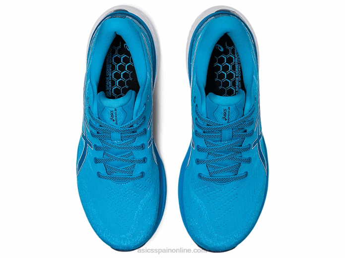 gel-kayano 29 extra ancho Asics 4L68391 isla azul/blanco