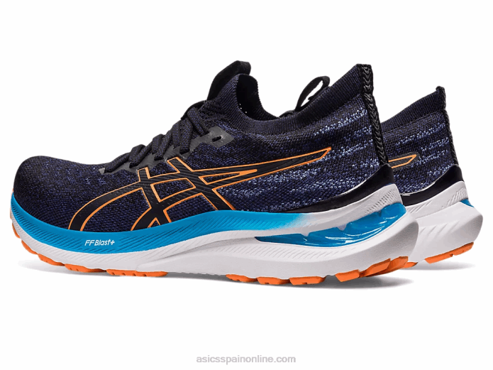 gel-kayano 29 mk Asics 4L68622 azul índigo/melocotón sol