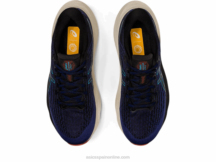 gel-kayano lite 3 Asics 4L68635 azul índigo/negro