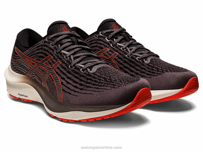 gel-kayano lite 3 Asics 4L68827 sombra de humo/tomate cherry