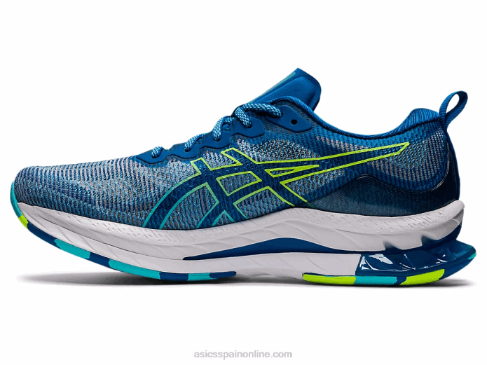 gel-kinsei explosión le Asics 4L681537 unidad de lago/peligro verde
