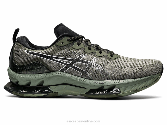 gel-kinsei explosión le Asics 4L68654 liquen verde/blanco