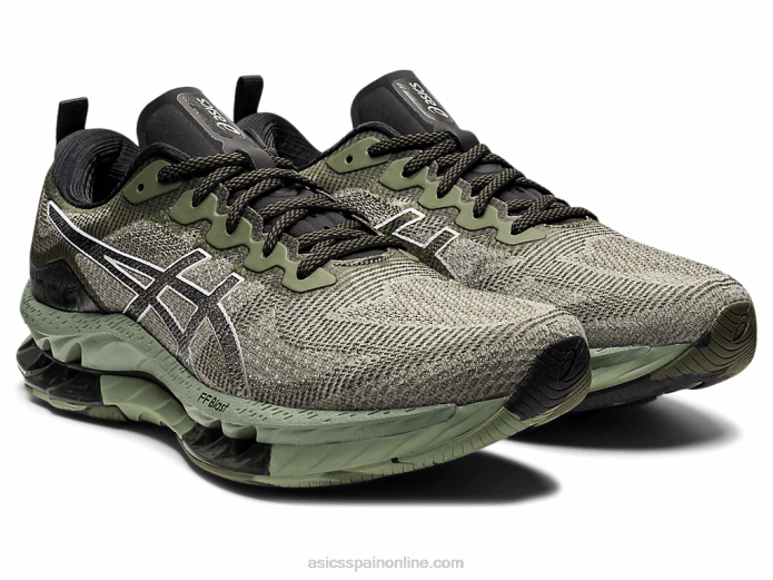 gel-kinsei explosión le Asics 4L68654 liquen verde/blanco