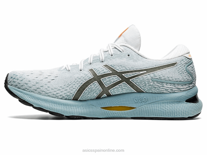 gel-nimbus 24 Asics 4L681023 acero claro/blanco