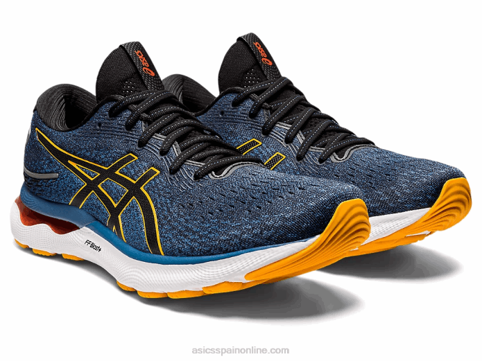 gel-nimbus 24 Asics 4L681025 azul/ámbar
