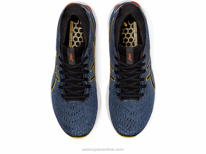 gel-nimbus 24 Asics 4L681025 azul/ámbar
