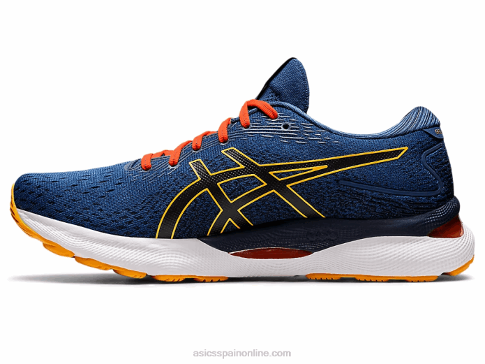 gel-nimbus 24 Asics 4L681197 azul medianoche/cítrico