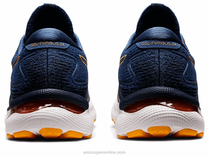 gel-nimbus 24 Asics 4L681197 azul medianoche/cítrico