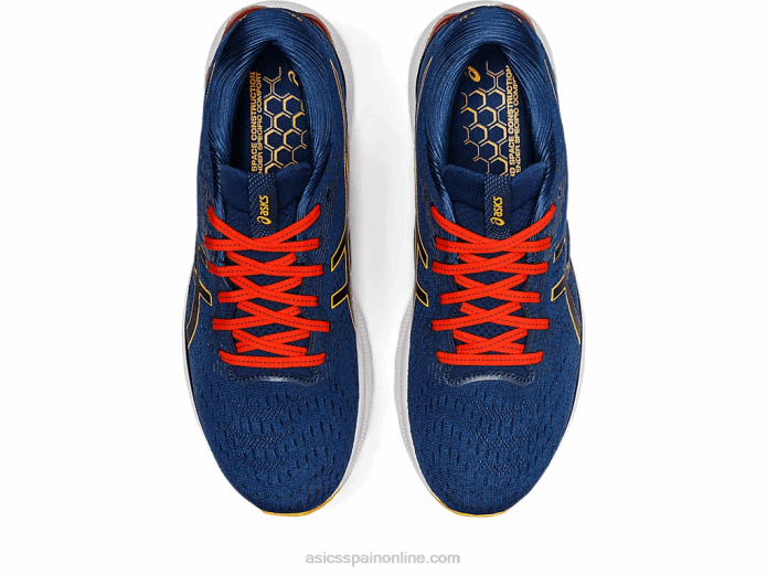 gel-nimbus 24 Asics 4L681197 azul medianoche/cítrico