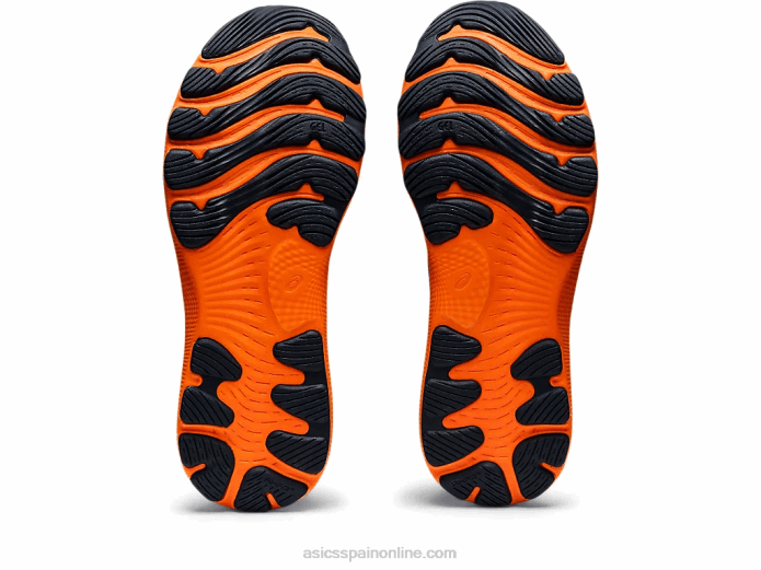 gel-nimbus 24 Asics 4L681550 azul francés/naranja impactante