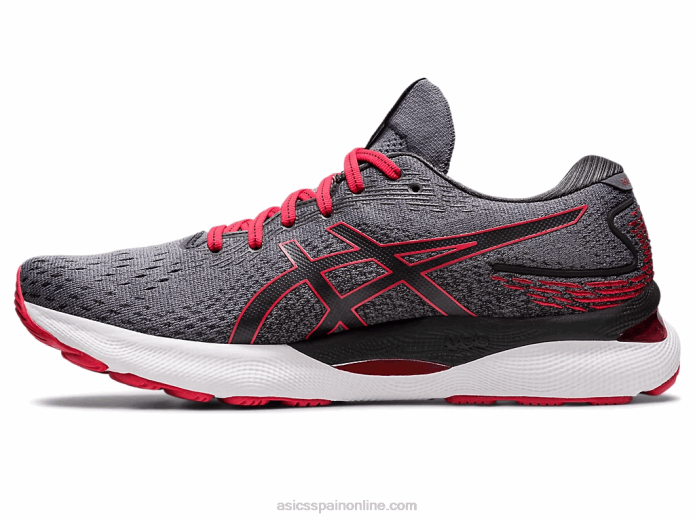 gel-nimbus 24 Asics 4L68213 metrópolis/rojo clásico