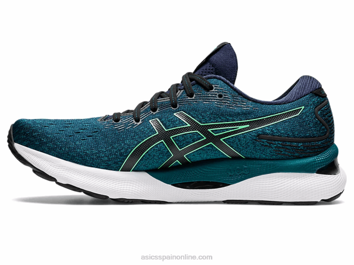 gel-nimbus 24 Asics 4L68913 pino terciopelo/hoja nueva