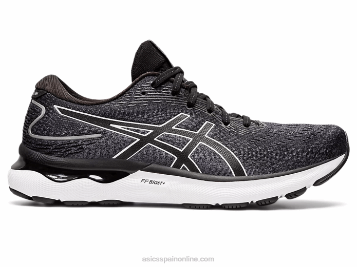 gel-nimbus 24 de ancho Asics 4L681471 blanco negro