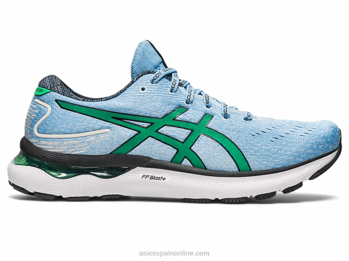 gel-nimbus 24 edición limitada Asics 4L681014 cielo ártico/cilantro