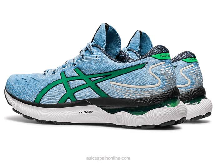 gel-nimbus 24 edición limitada Asics 4L681014 cielo ártico/cilantro