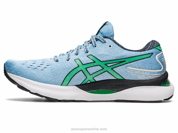 gel-nimbus 24 edición limitada Asics 4L681014 cielo ártico/cilantro