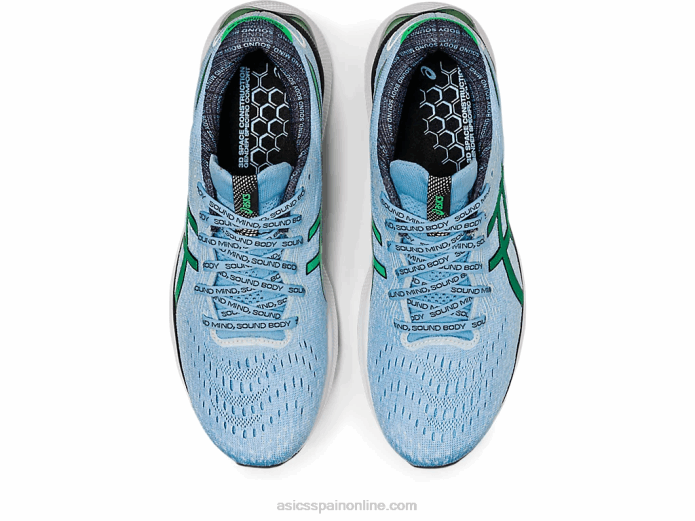 gel-nimbus 24 edición limitada Asics 4L681014 cielo ártico/cilantro