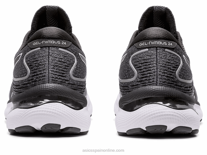 gel-nimbus 24 extra ancho Asics 4L681466 blanco negro