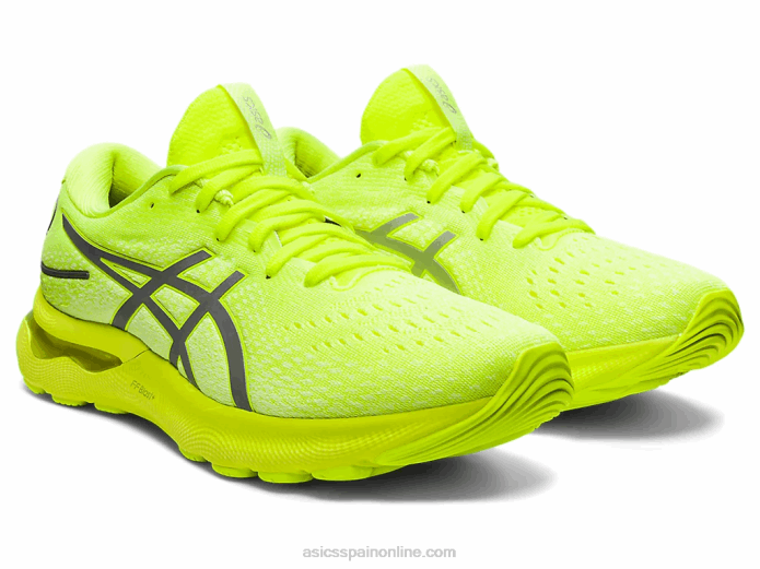 gel-nimbus 24 lite-espectáculo Asics 4L681459 lite show/amarillo de seguridad