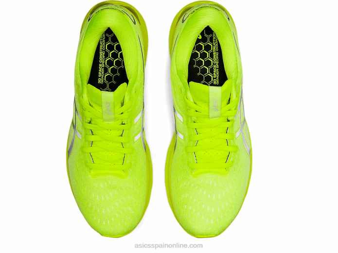 gel-nimbus 24 lite-espectáculo Asics 4L681459 lite show/amarillo de seguridad