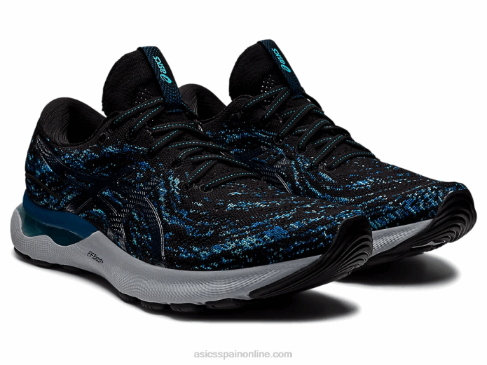 gel-nimbus 24 mk Asics 4L681193 negro/azul mako