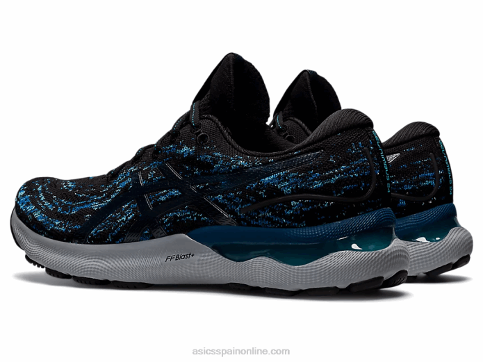 gel-nimbus 24 mk Asics 4L681193 negro/azul mako