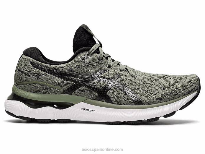 gel-nimbus 24 mk Asics 4L681205 liquen verde/negro