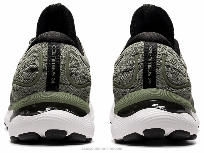 gel-nimbus 24 mk Asics 4L681205 liquen verde/negro