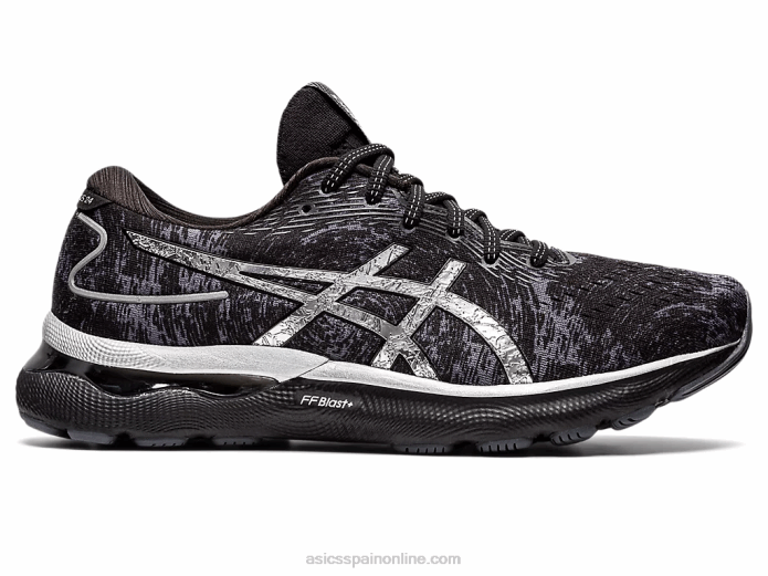 gel-nimbus 24 platino Asics 4L681525 gris portador/plata pura