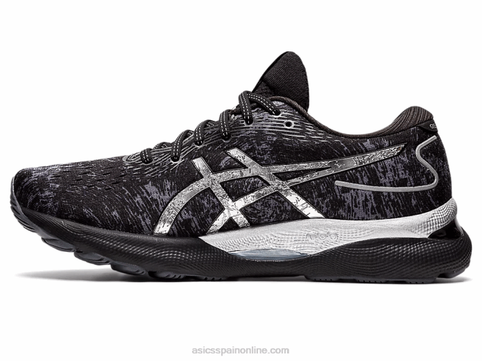gel-nimbus 24 platino Asics 4L681525 gris portador/plata pura