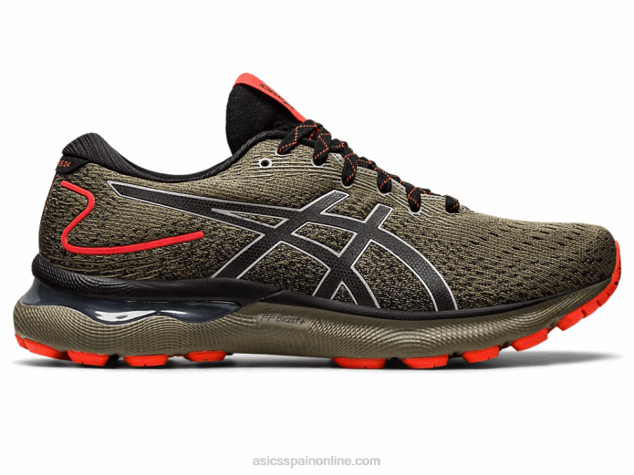 gel-nimbus 24tr Asics 4L68788 baño de naturaleza/olivo
