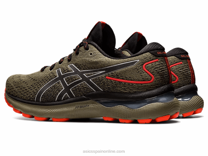 gel-nimbus 24tr Asics 4L68788 baño de naturaleza/olivo