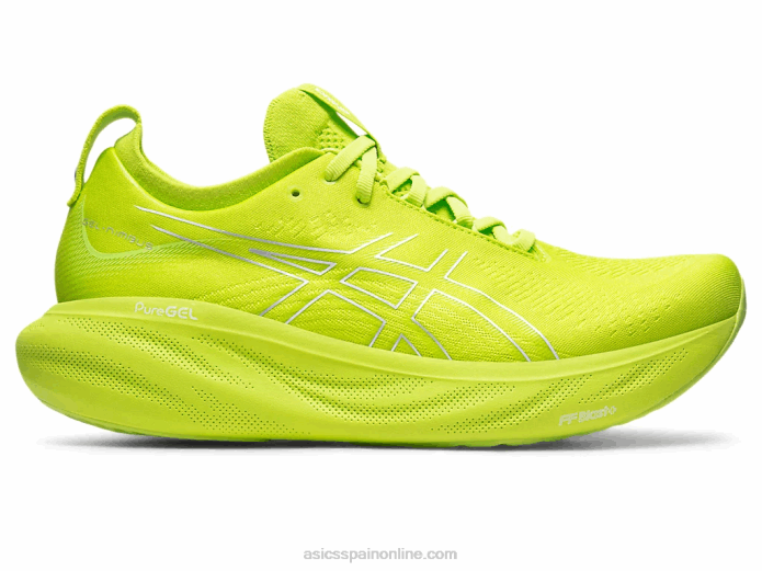 gel-nimbus 25 Asics 4L68336 ralladura de lima/blanco