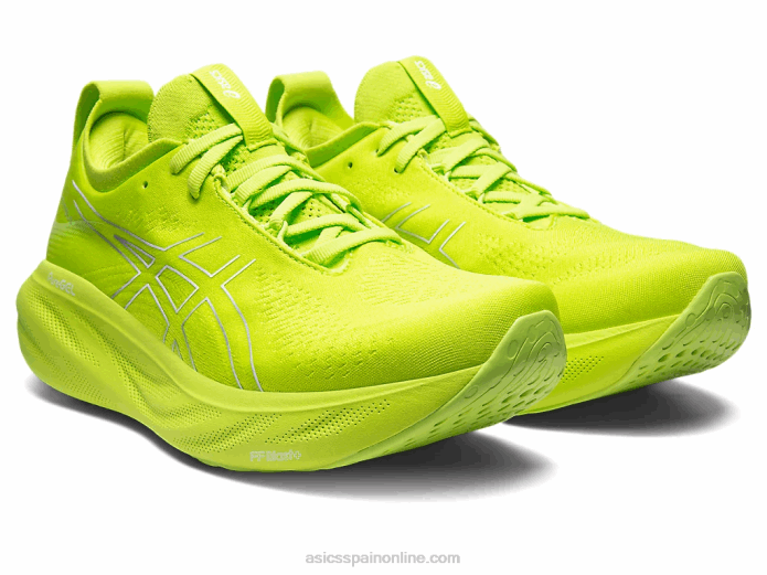 gel-nimbus 25 Asics 4L68336 ralladura de lima/blanco