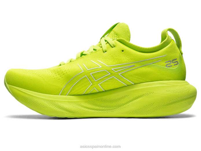 gel-nimbus 25 Asics 4L68336 ralladura de lima/blanco
