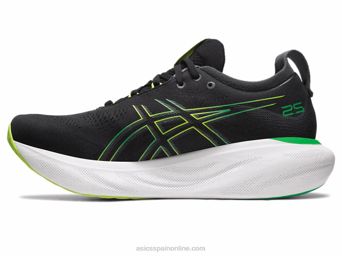gel-nimbus 25 Asics 4L68339 ralladura de lima/negra