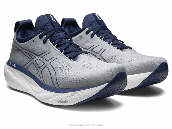 gel-nimbus 25 extra ancho Asics 4L68164 yeso/azul índigo