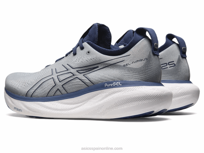 gel-nimbus 25 extra ancho Asics 4L68164 yeso/azul índigo