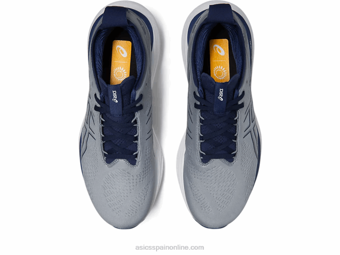 gel-nimbus 25 extra ancho Asics 4L68164 yeso/azul índigo