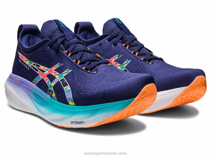 gel-nimbus 25 lite-espectáculo Asics 4L68343 ralladura de lima/espectáculo ligero