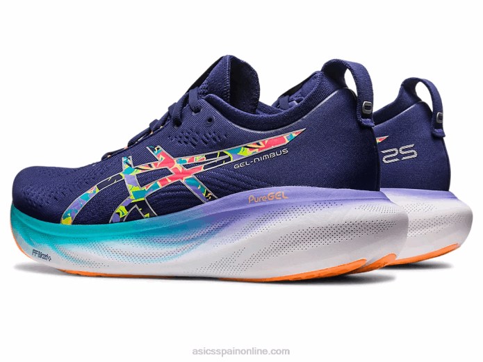 gel-nimbus 25 lite-espectáculo Asics 4L68343 ralladura de lima/espectáculo ligero