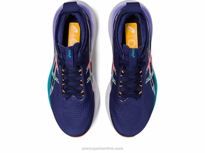 gel-nimbus 25 lite-espectáculo Asics 4L68343 ralladura de lima/espectáculo ligero