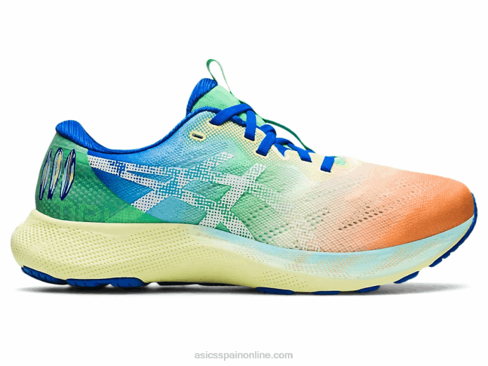 gel-nimbus lite 2 lam Asics 4L681942 compañero amarillo/blanco