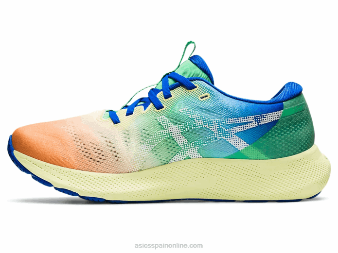 gel-nimbus lite 2 lam Asics 4L681942 compañero amarillo/blanco