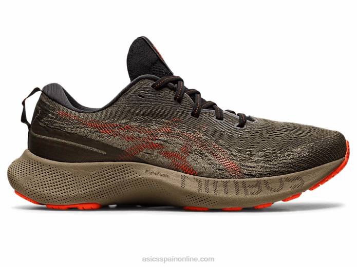 gel-nimbus lite 3 Asics 4L681062 manto verde/tomate cherry