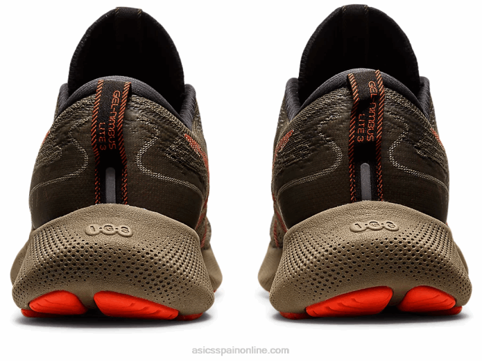 gel-nimbus lite 3 Asics 4L681062 manto verde/tomate cherry