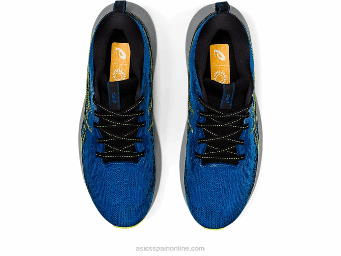 gel-nimbus lite 3 Asics 4L681572 unidad de lago/peligro verde