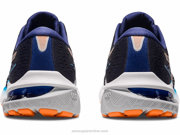 gel-perseguir 8 Asics 4L68480 azul índigo/melocotón sol
