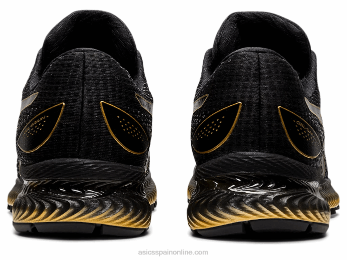 gel-saiun Asics 4L681739 negro/oro puro